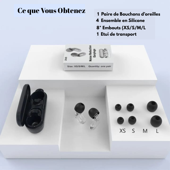 Bouchon d'oreille de réduction du bruit 28db